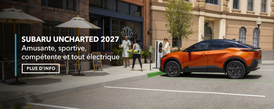 La toute nouvelle Subaru Uncharted 2026 entièrement électrique 