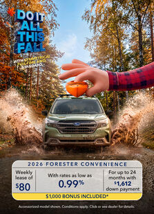 Forester - October Ontario Offer